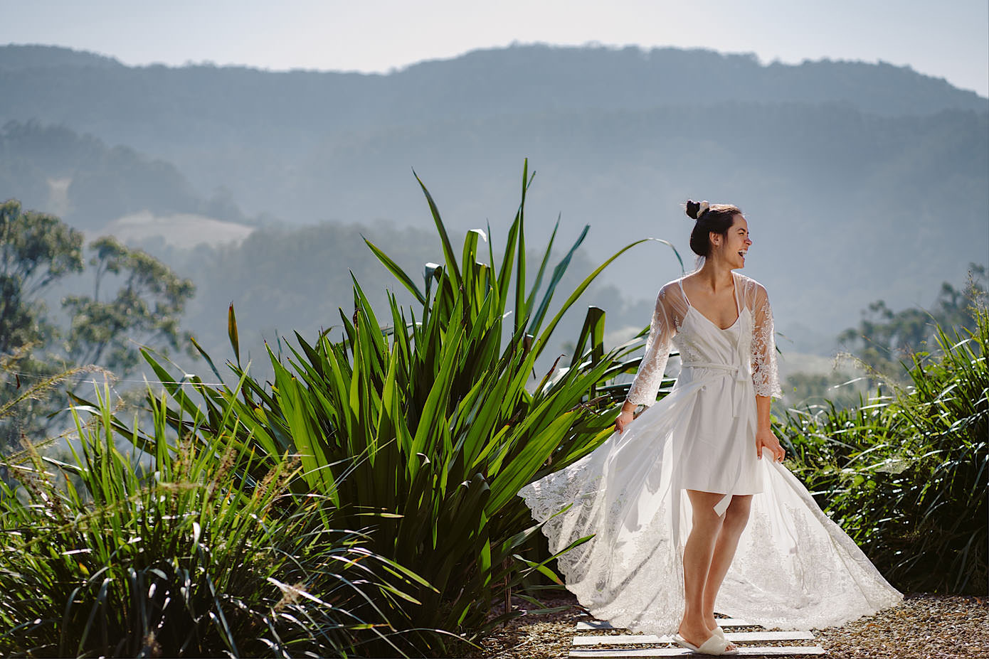 A garden wedding with cascading flowers and greenery at the magnificent Jasper Berry on the South Coast of NSW.